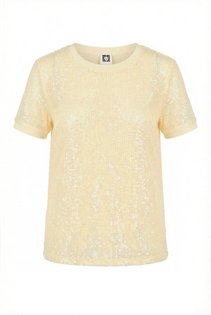 Anne Klein Petite Short Sleeve Banded Tee