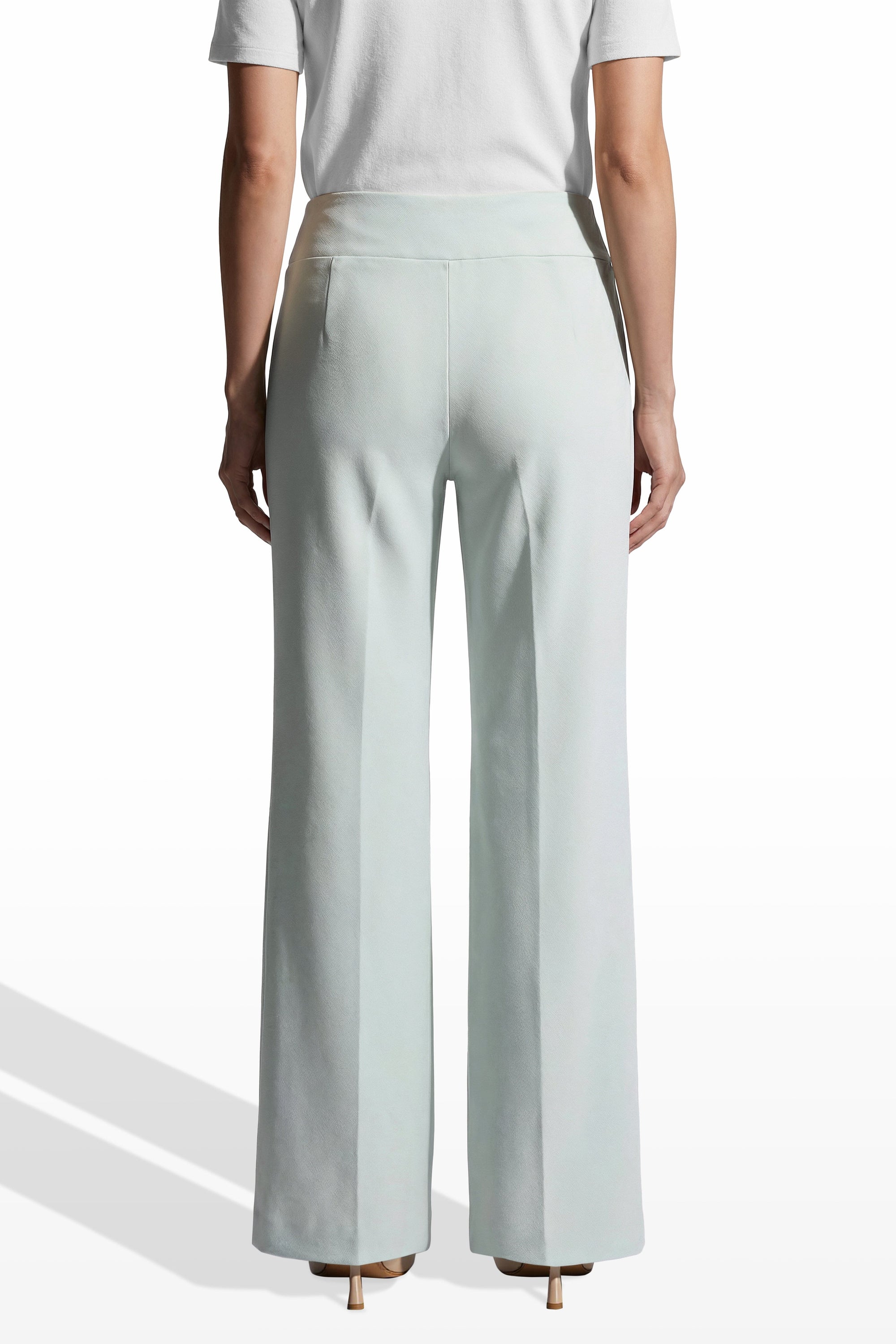 Anne Klein High Rise Pull On Wide Leg Pants