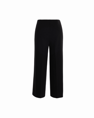 Anne Klein Petite High Rise Pull-On Wide Leg Crop Pants