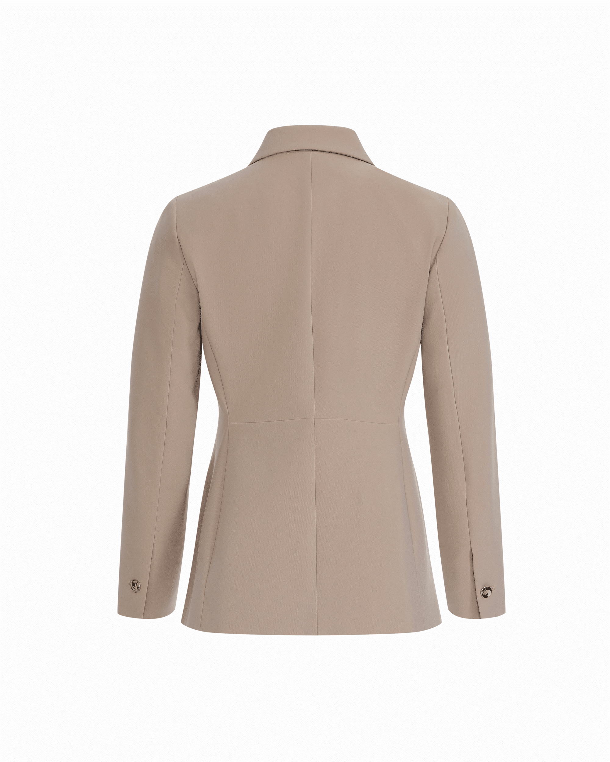 Anne Klein Two Button Notched Collar Pocket Jacket