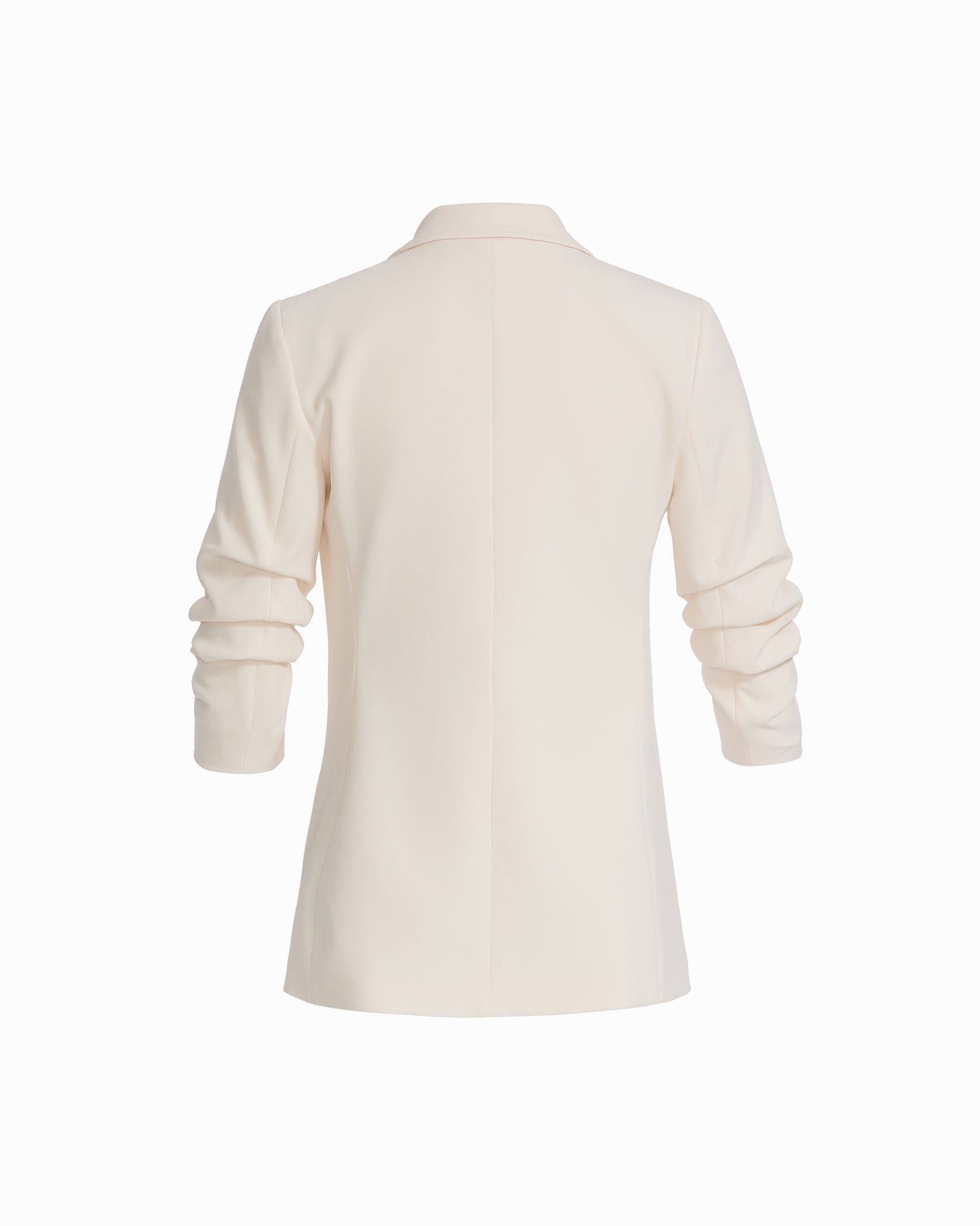 Anne Klein Scrunch Sleeve Open Front Jacket