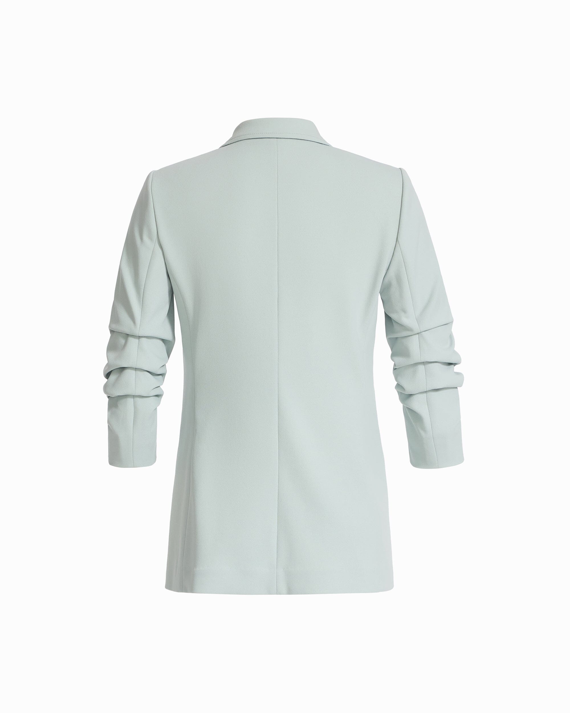 Anne Klein Scrunch Sleeve Open Front Jacket