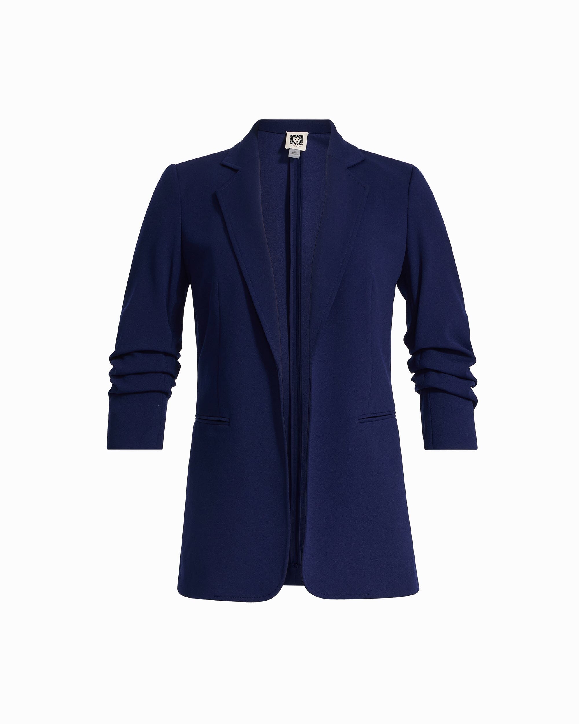 Anne Klein Distant Mountain Open Front Scrunch Sleeve Jacket