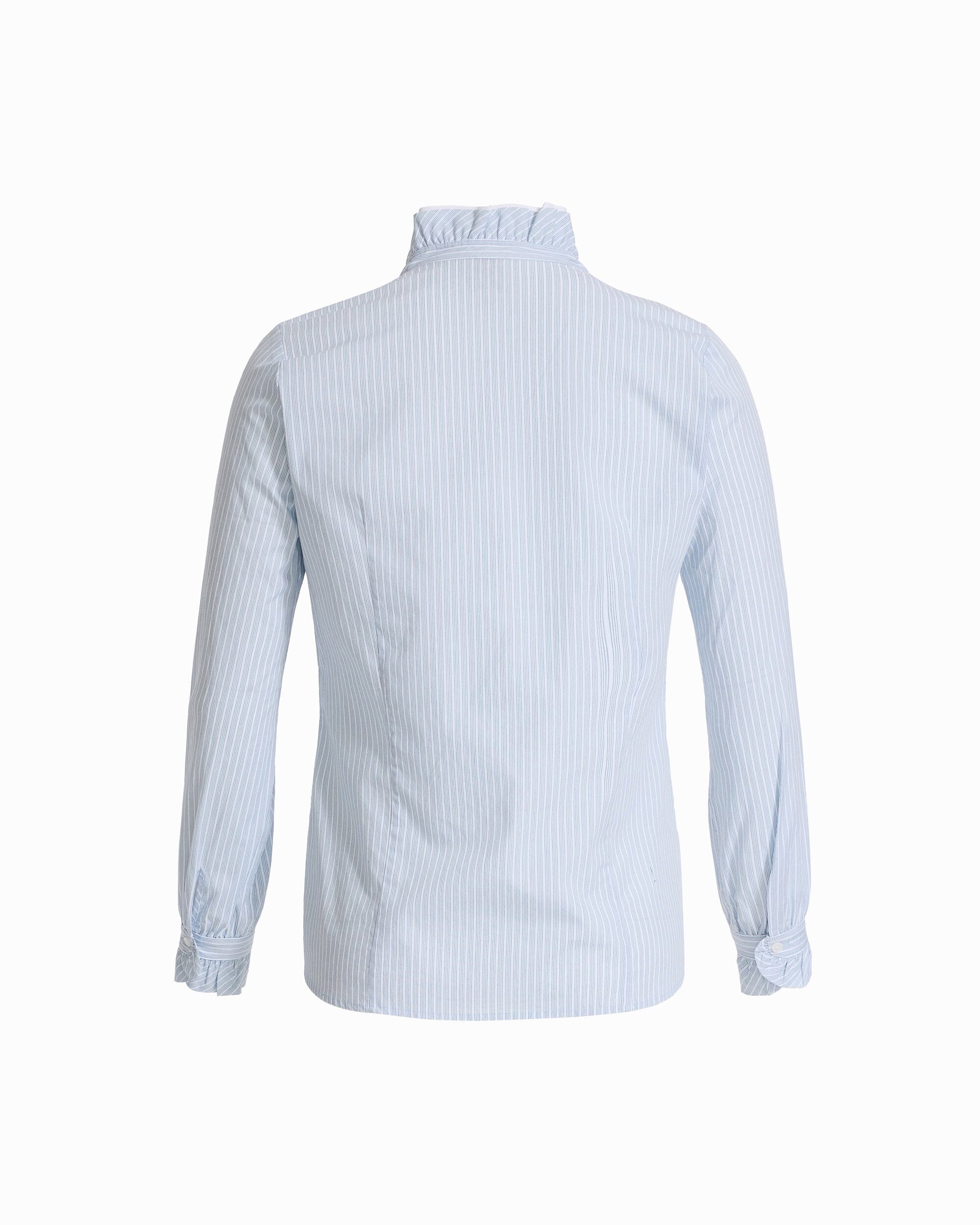 Anne Klein Long Sleeve Ruffle Button-Front and Cuff Shirt