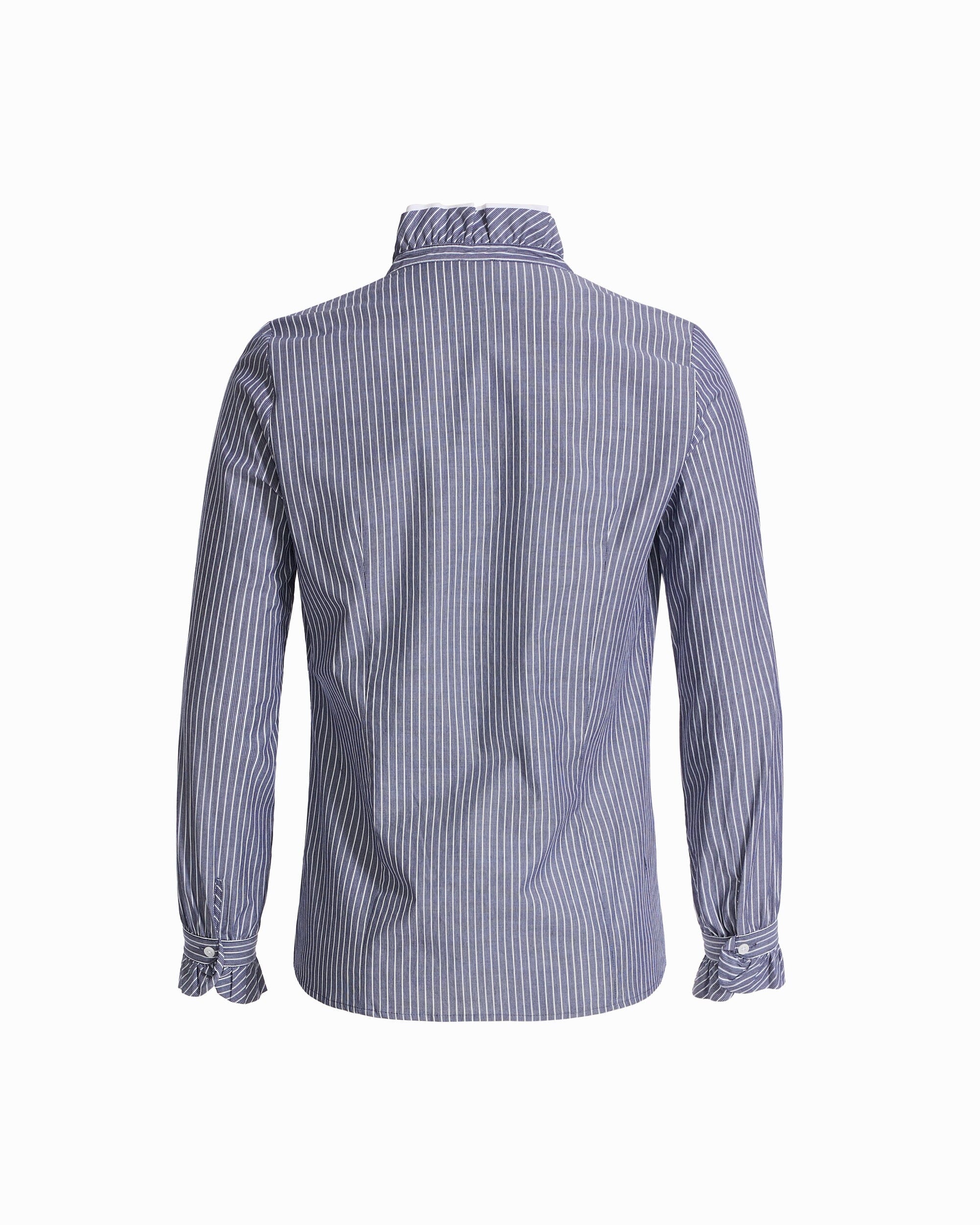 Anne Klein Long Sleeve Ruffle Button-Front and Cuff Shirt
