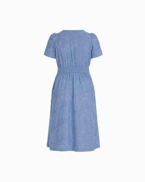 Anne Klein Plus Size Short Sleeve Midi Length Dress