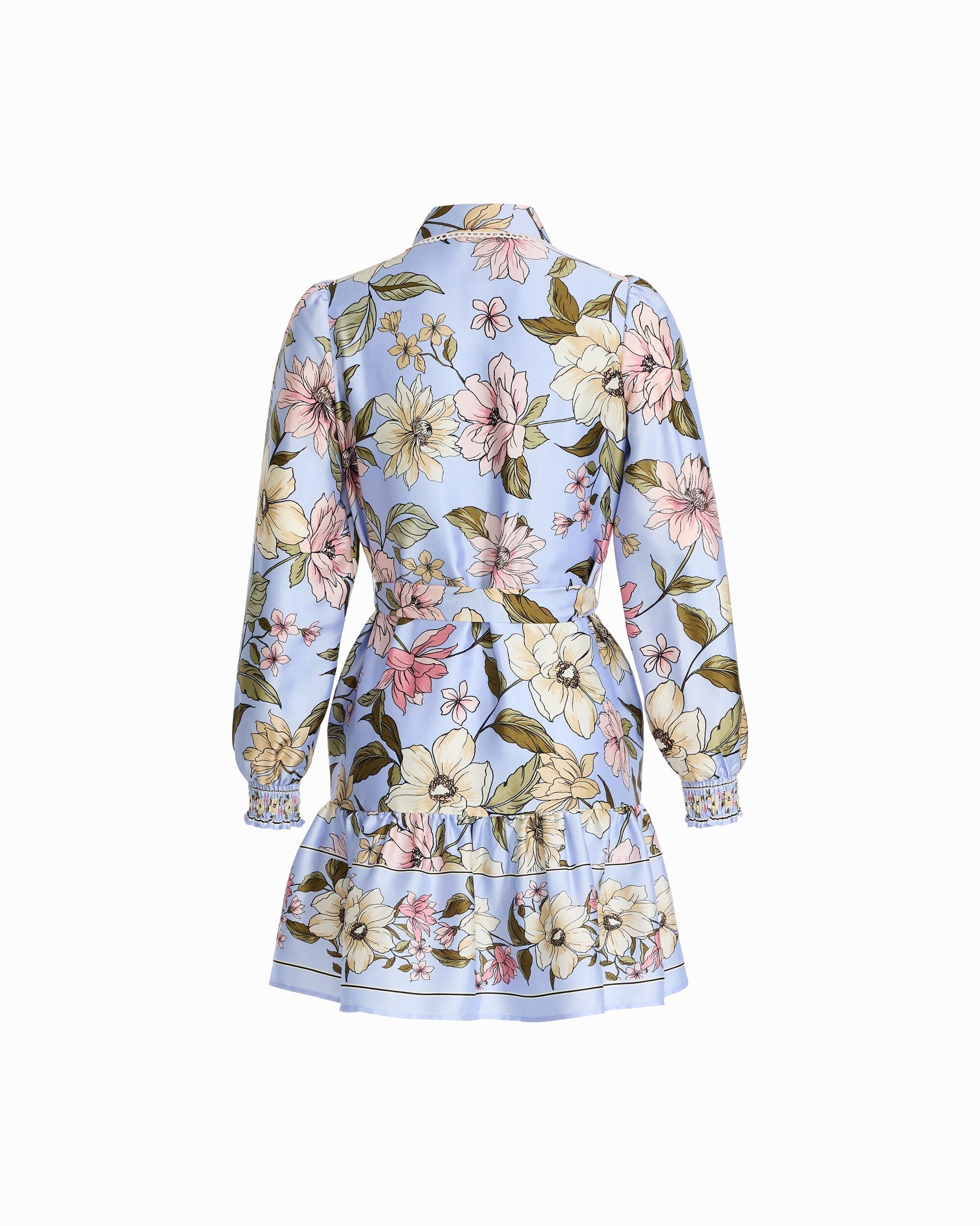 Anne Klein Tiered Construction Shirt Dress