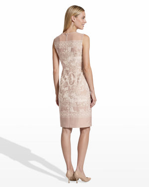 Anne Klein Sleeveless Sheath Silhouette Dress