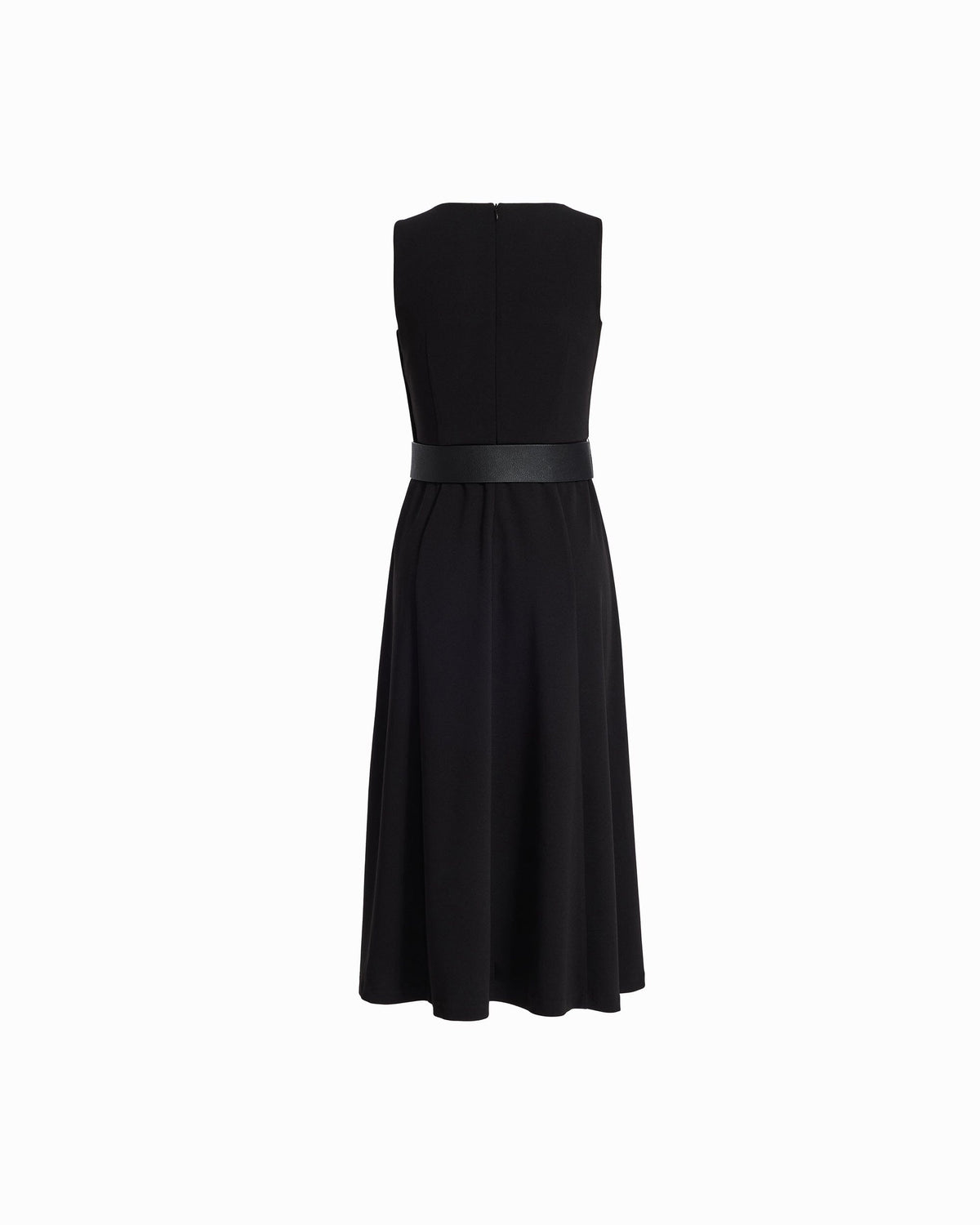 Anne Klein Side Button Midi Length Fit And Flare Dress