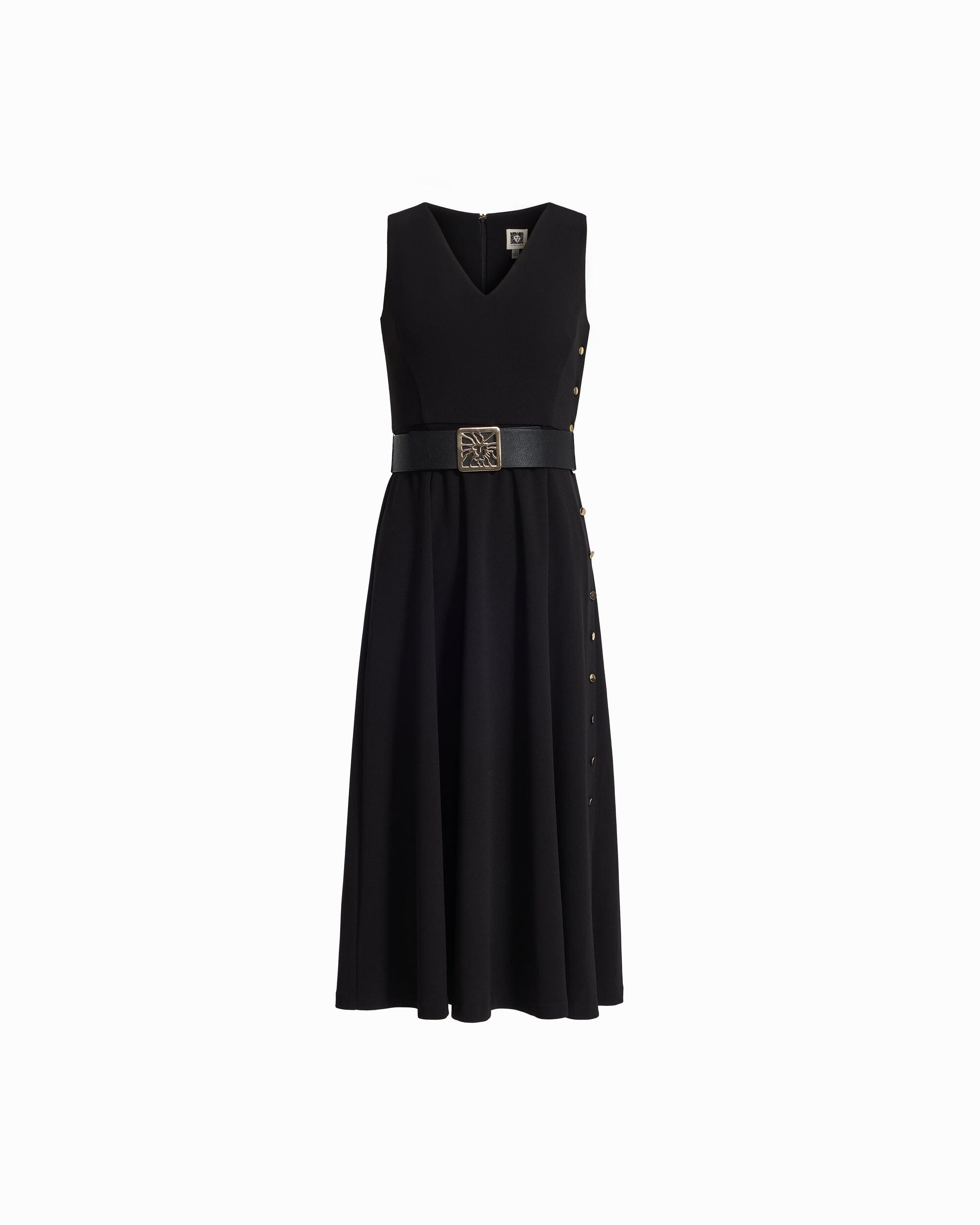 Anne Klein Side Button Down Midi Dress Anne Klein Side Button Down Midi Dress