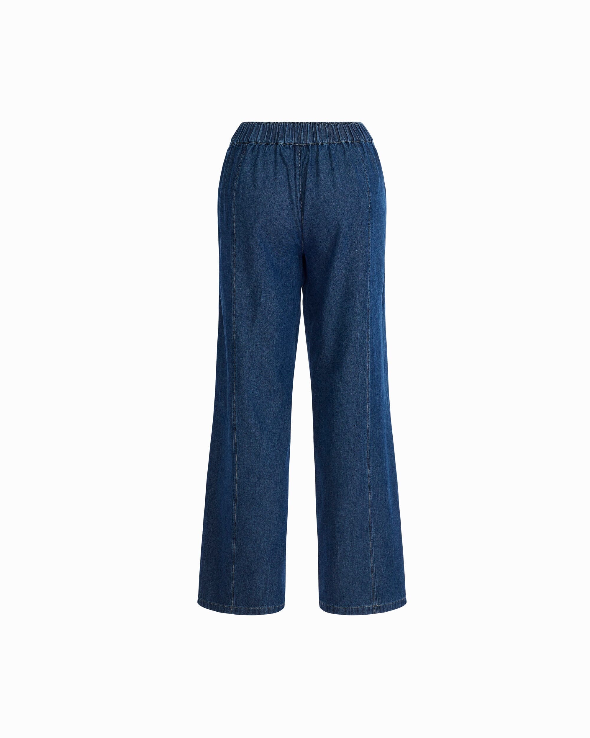 Anne Klein Petite Wide Leg Pants with Curved Side Seams