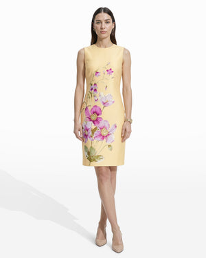 Anne Klein Sleeveless Sheath Silhouette Dress