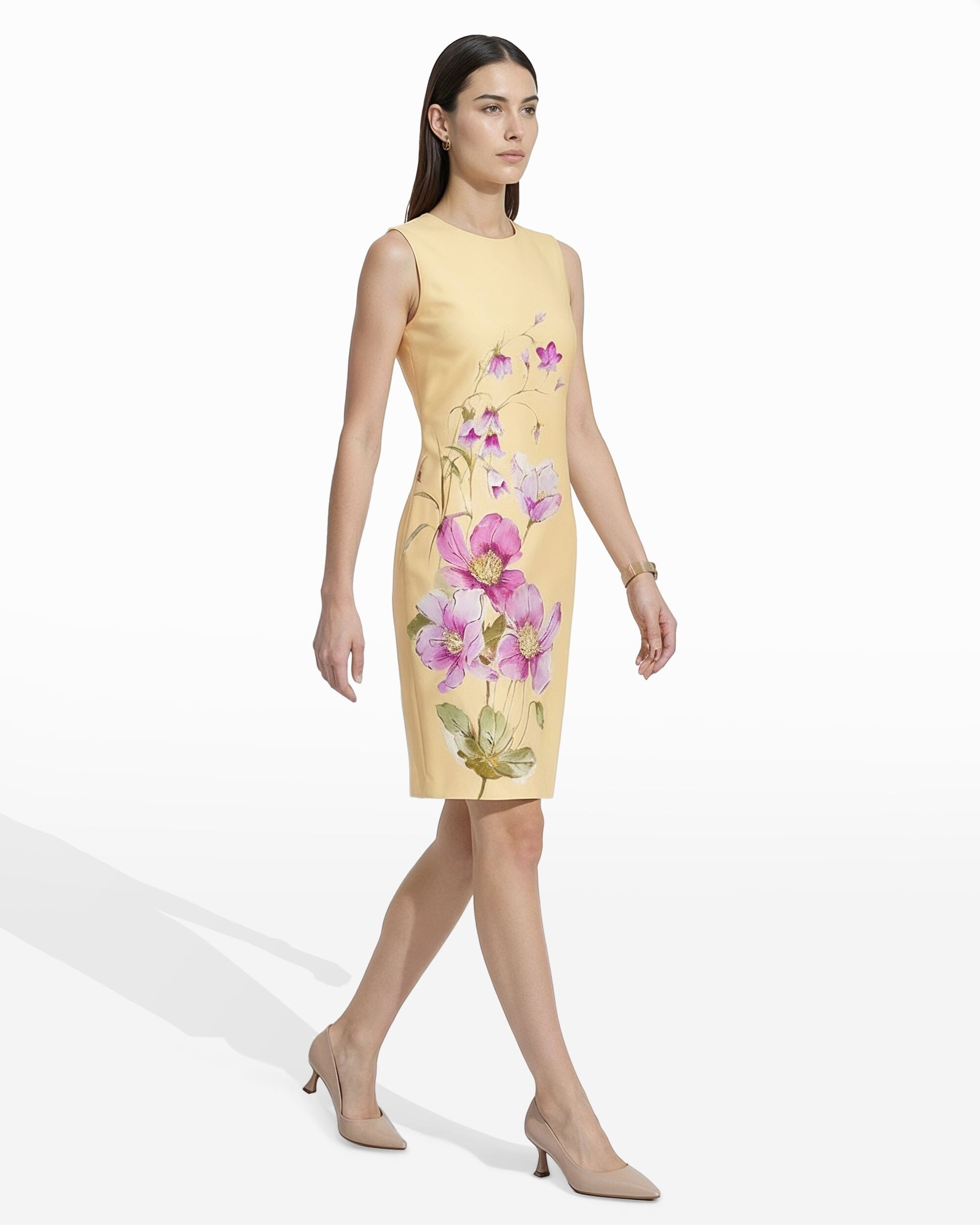 Anne Klein Sleeveless Sheath Silhouette Dress