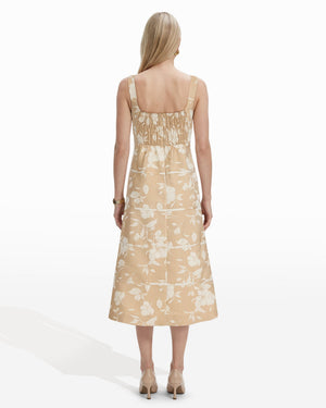 Anne Klein A-Line Silhouette Midi Length Dress