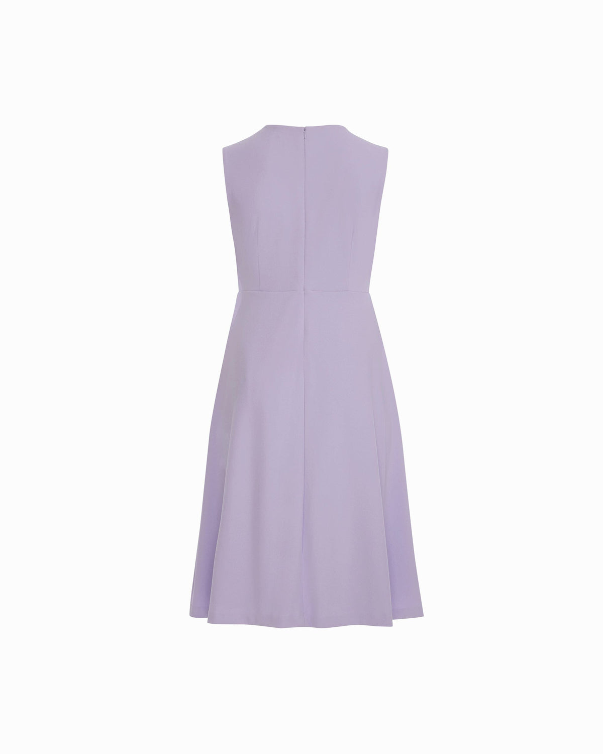 Anne Klein Plus Size Twist Detail Front A-Line Midi Dress