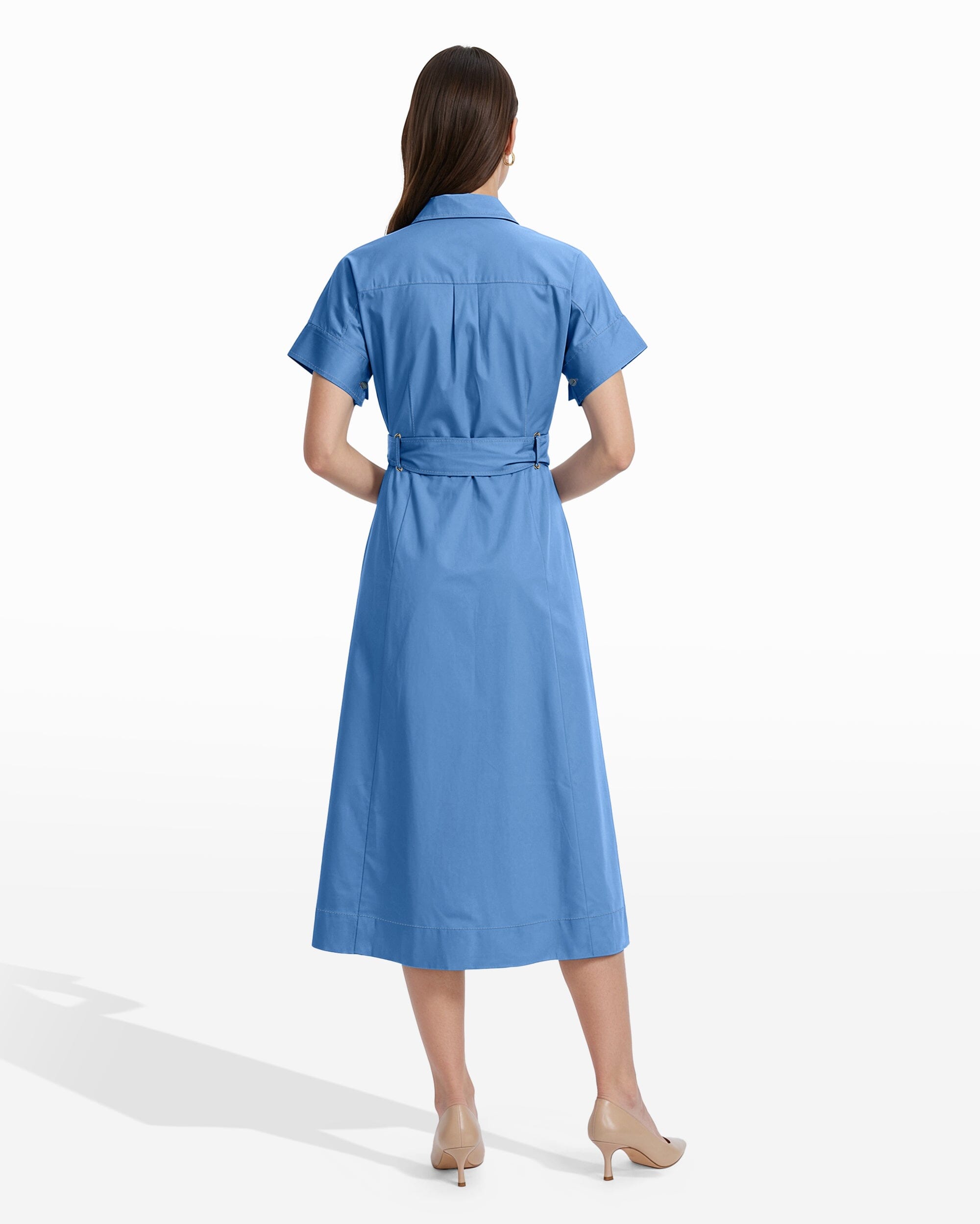 Anne Klein Grommet Shirtdress