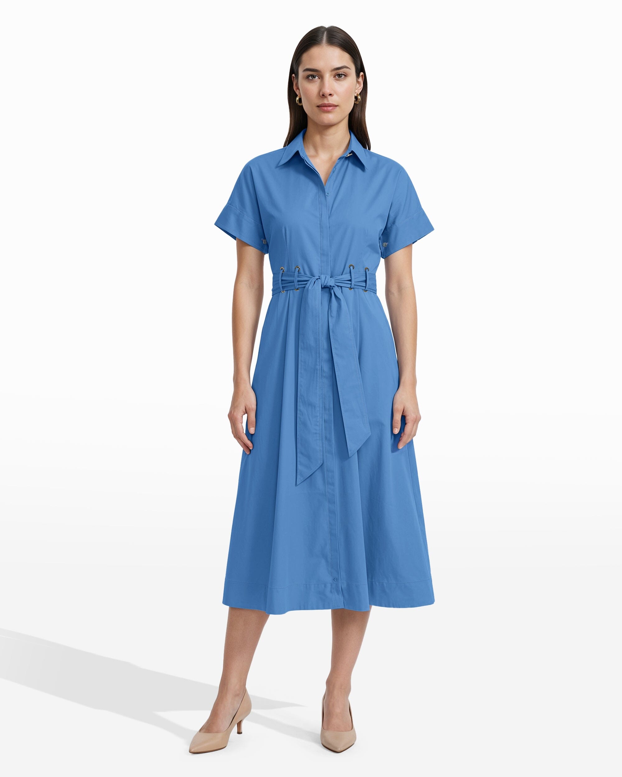 Anne Klein Grommet Shirtdress Anne Klein Grommet Shirtdress