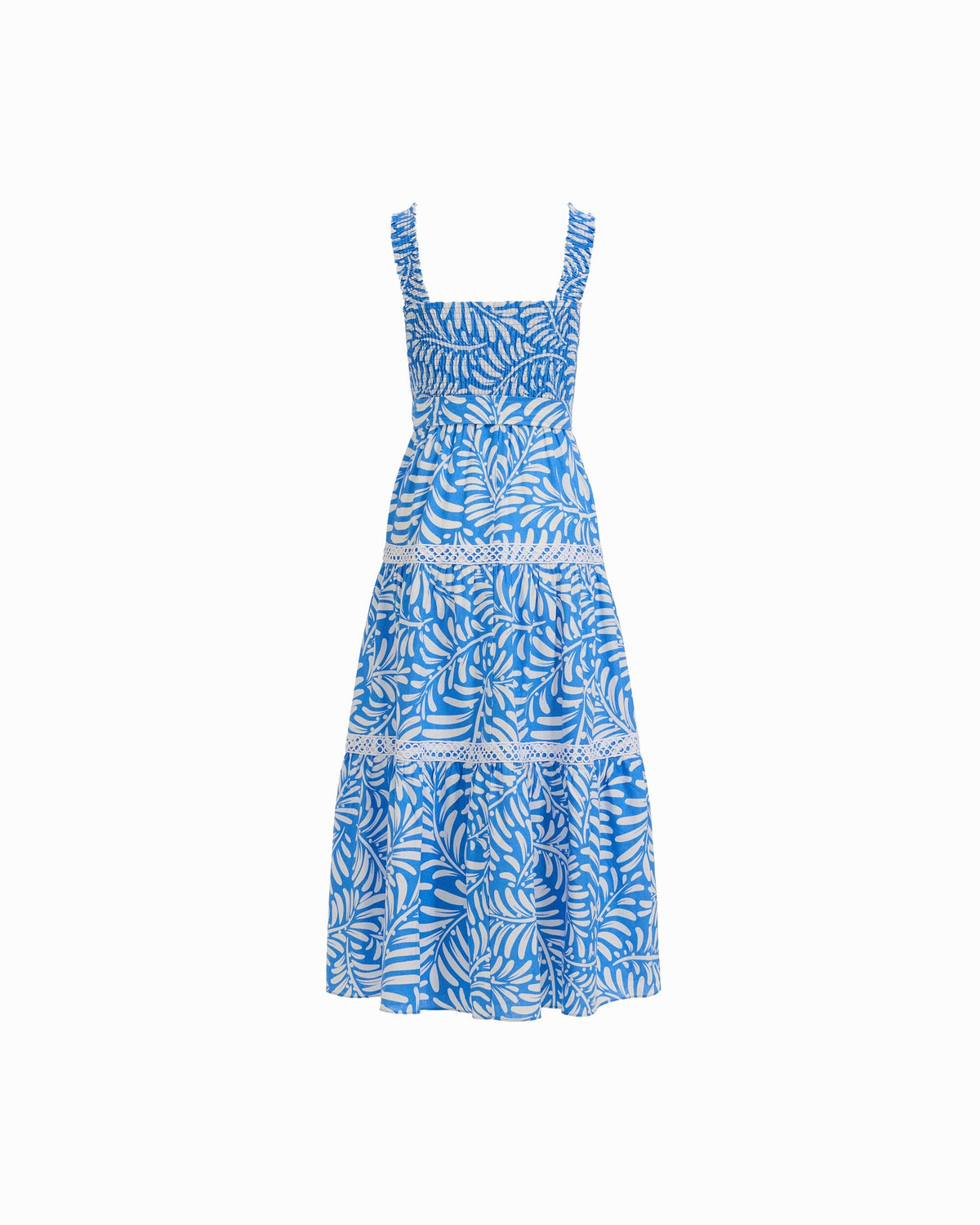Anne Klein Smocked Patio Dress
