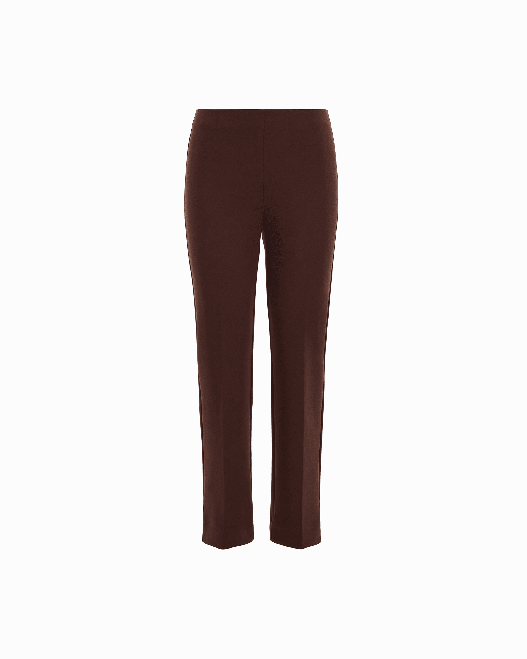 Anne Klein Plus Size Straight Ankle Pull-On Hollywood Waist Pant