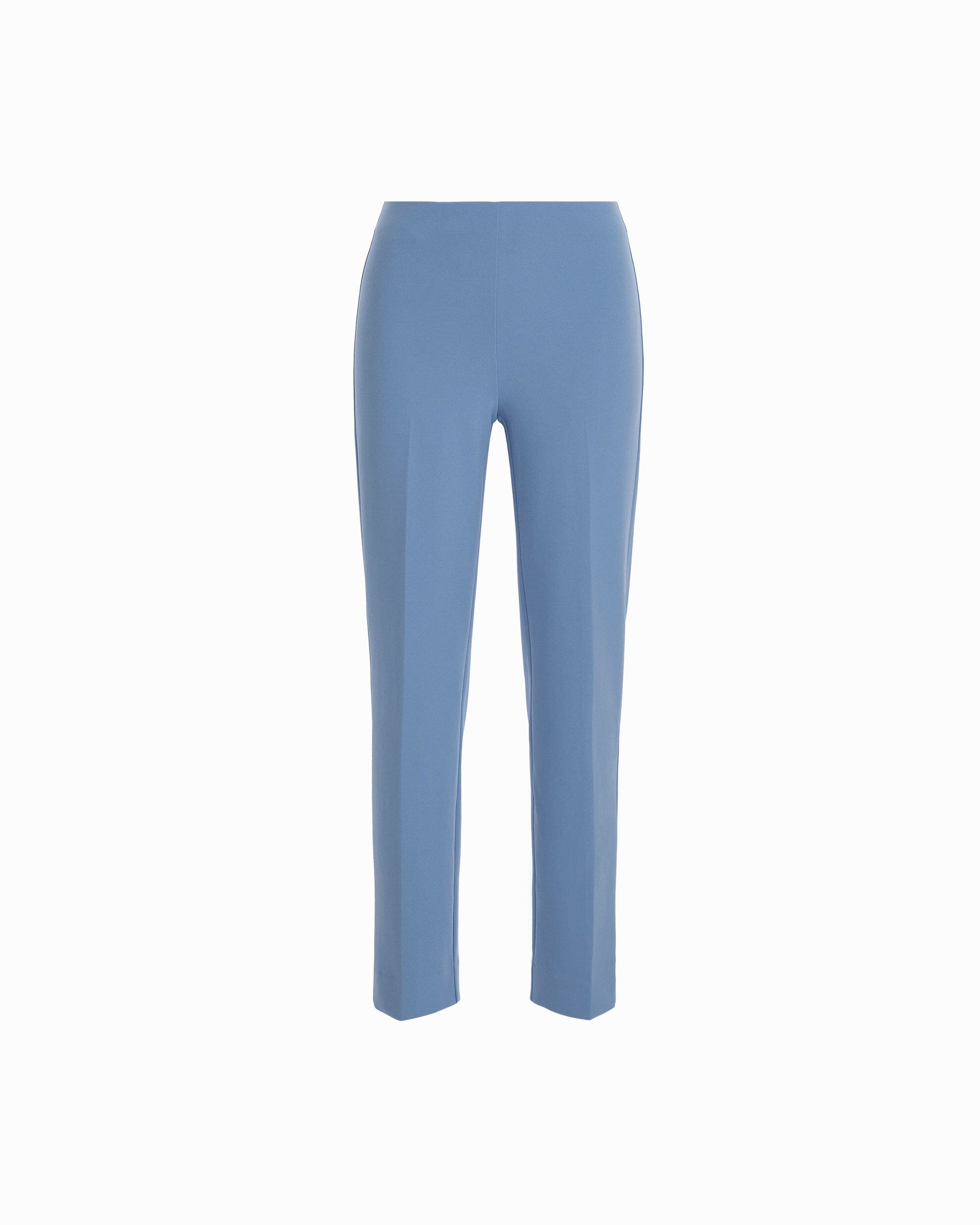 Anne Klein LAGOON Straight Ankle Pull-On Hollywood Waist Pant