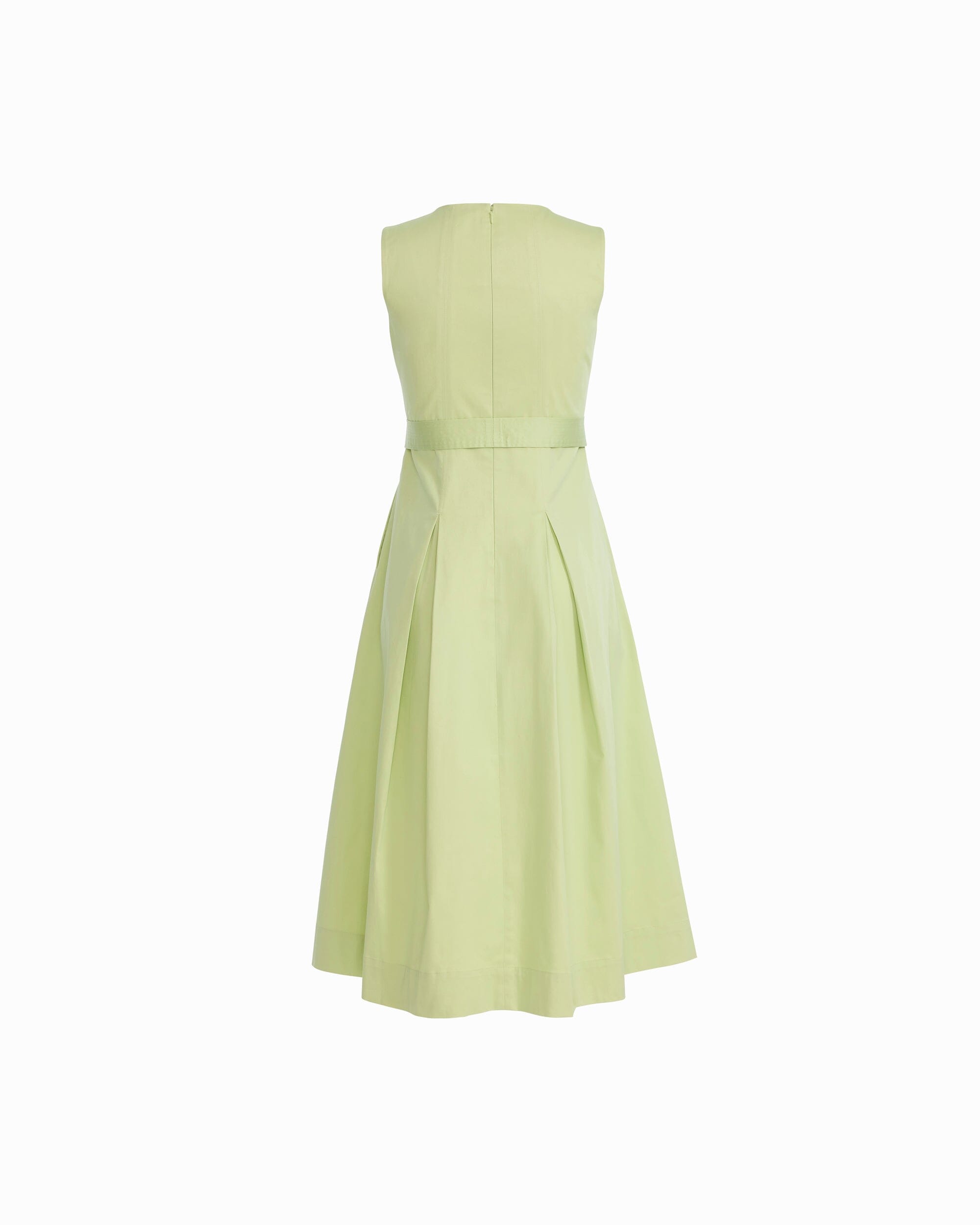 Anne Klein Paneled Bodice Jewel Neck Midi Dress Anne Klein Paneled Bodice Jewel Neck Midi Dress