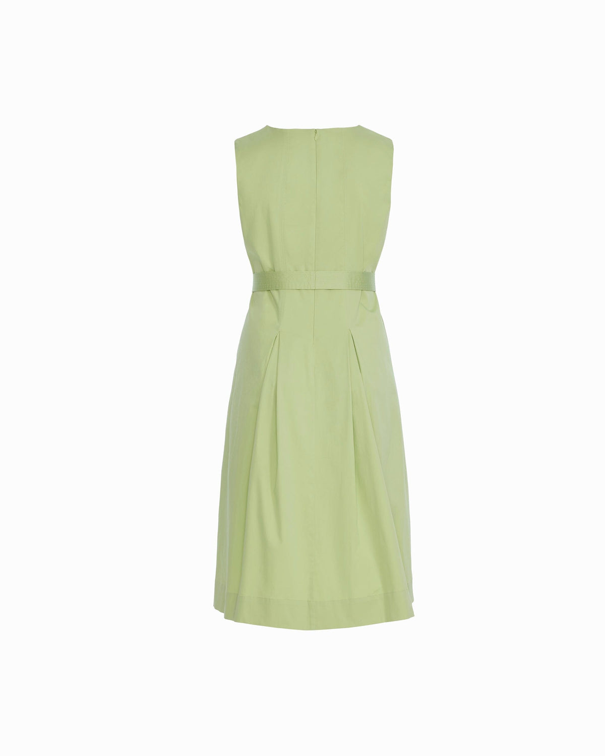 Paneled Bodice Midi Dress