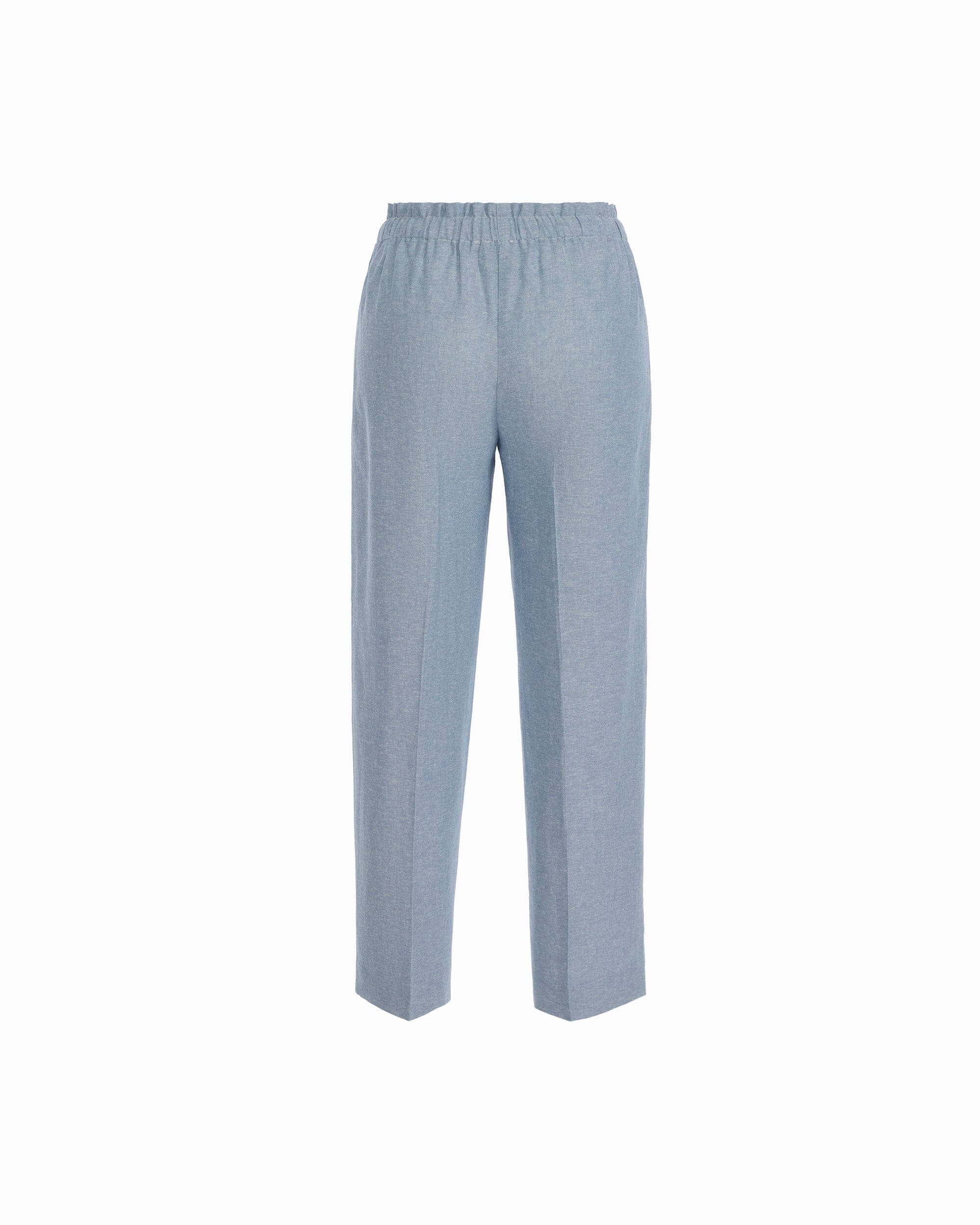 Anne Klein Wide Leg Crop Drawstring Lined Pull-On Pants