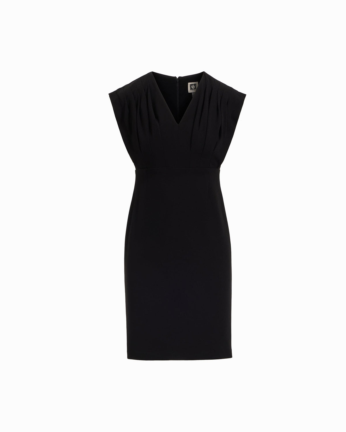 Anne Klein Pleated Bodice Sheath Dress
