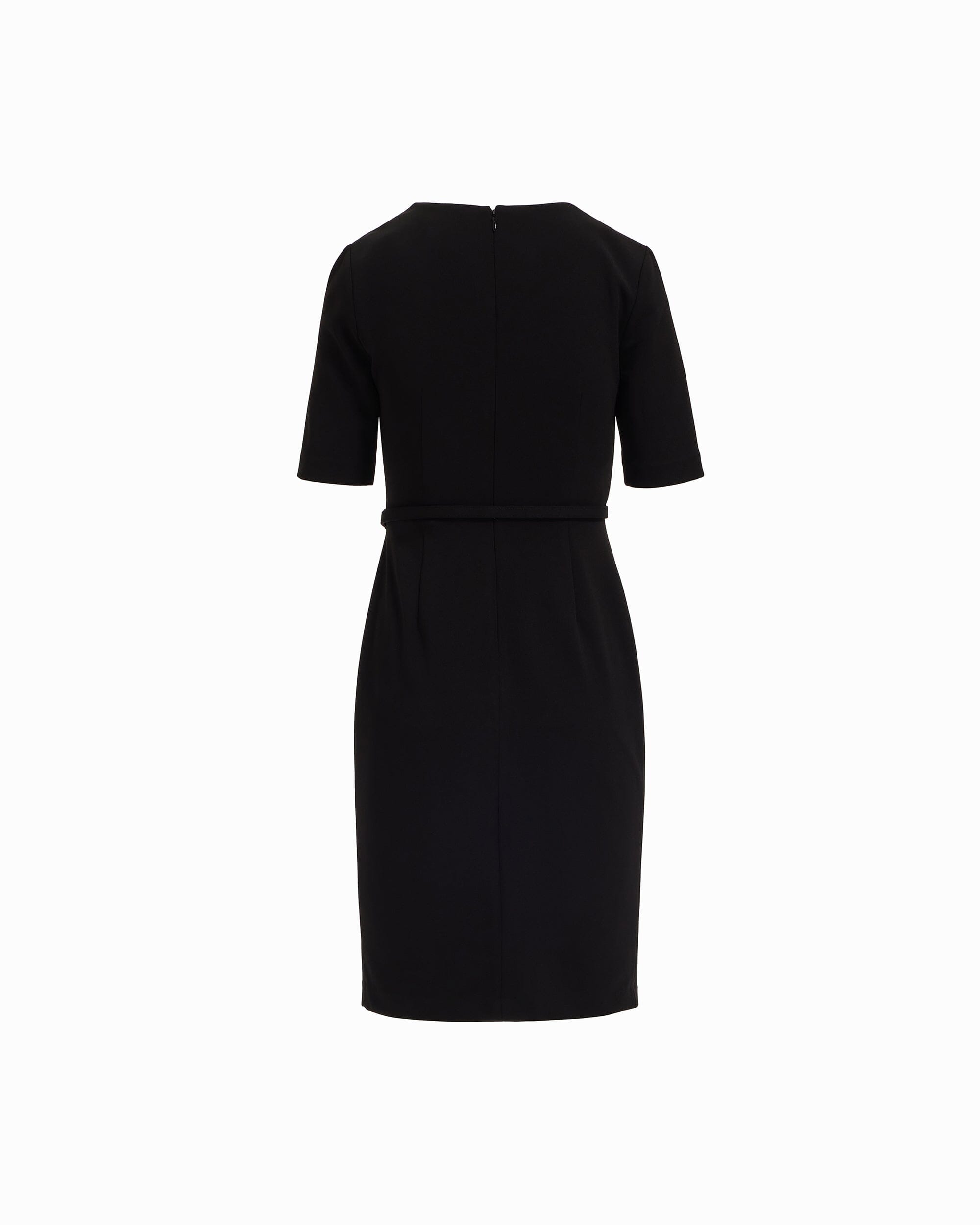 Anne Klein Twist Detail Silhouette Dress