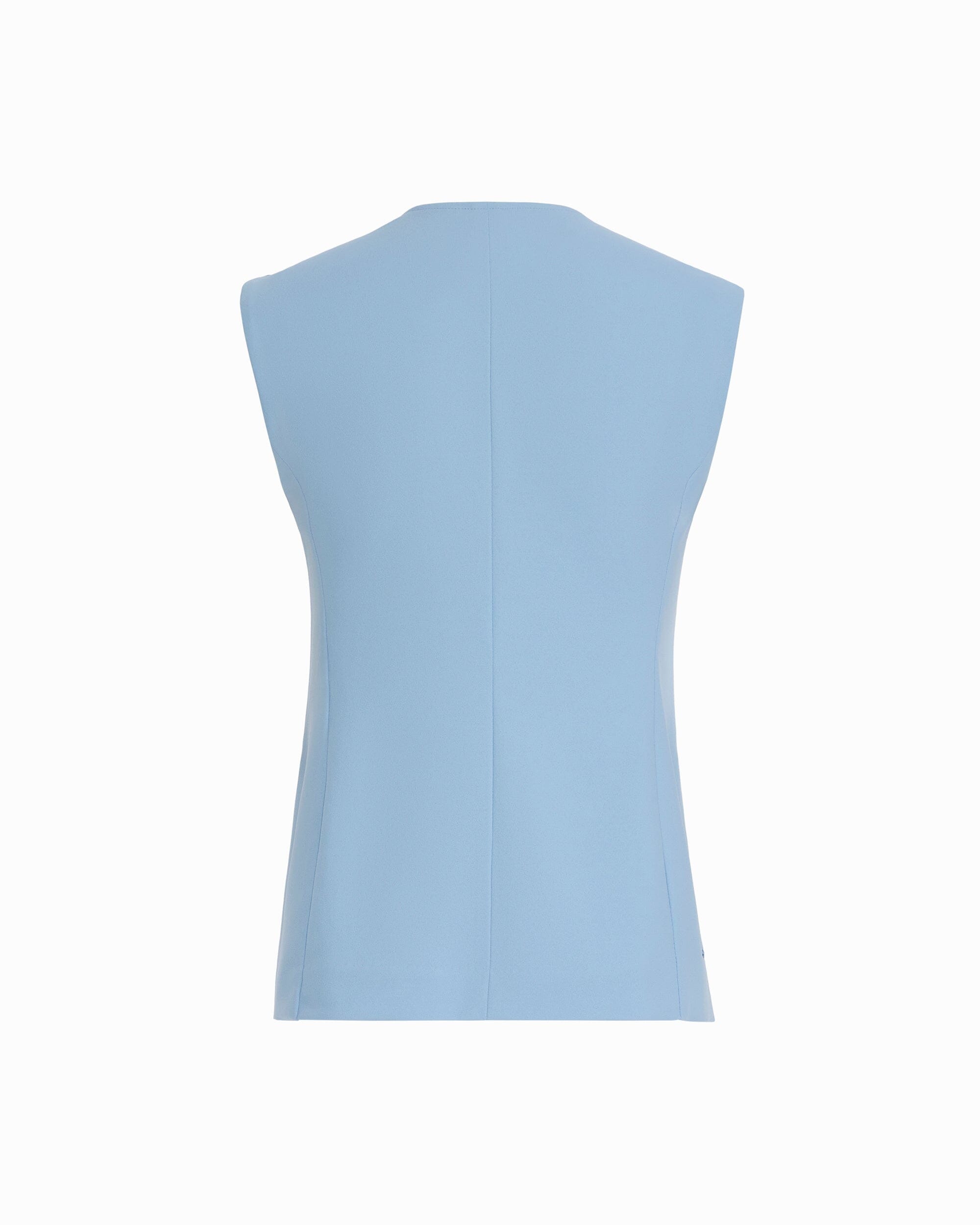 Four-Button Vest with Welt Pockets Vests Kasper