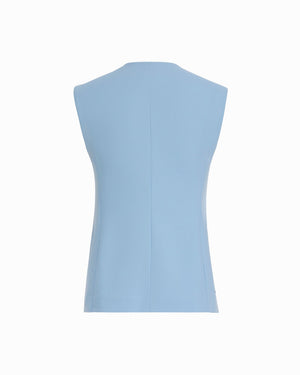 Four-Button Vest with Welt Pockets Vests Kasper