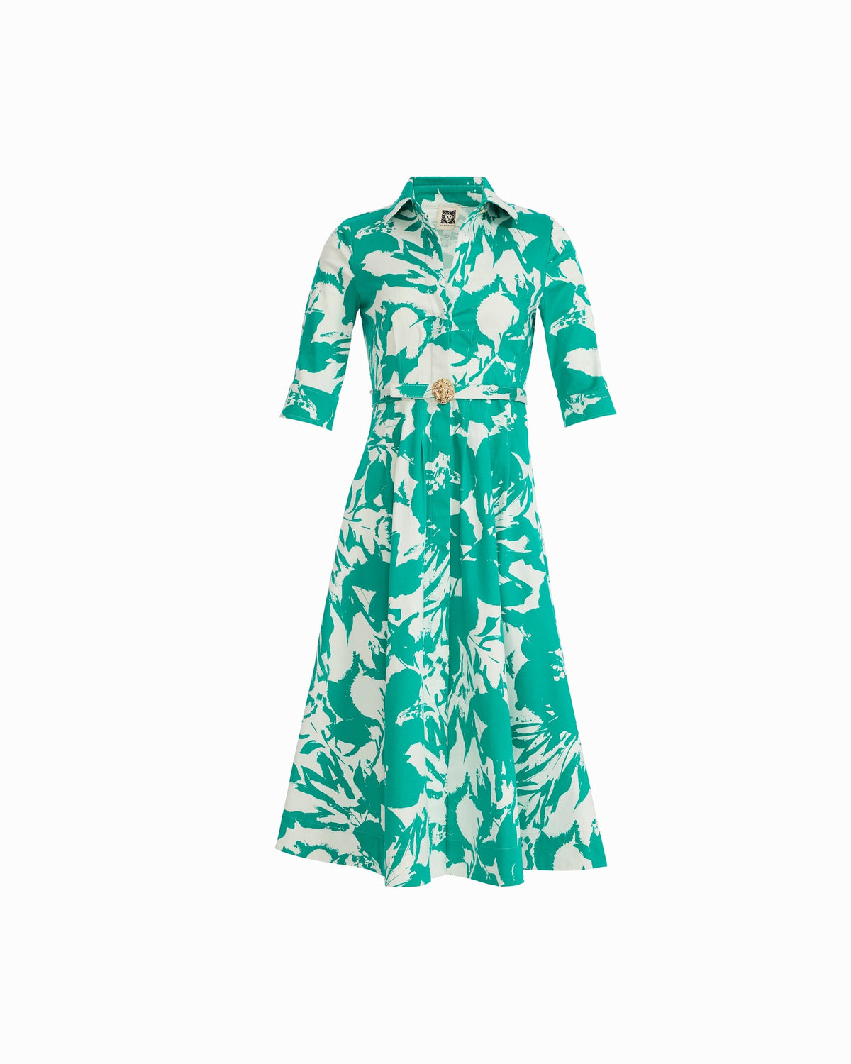 Anne Klein Waist Tucked Shirt Dress