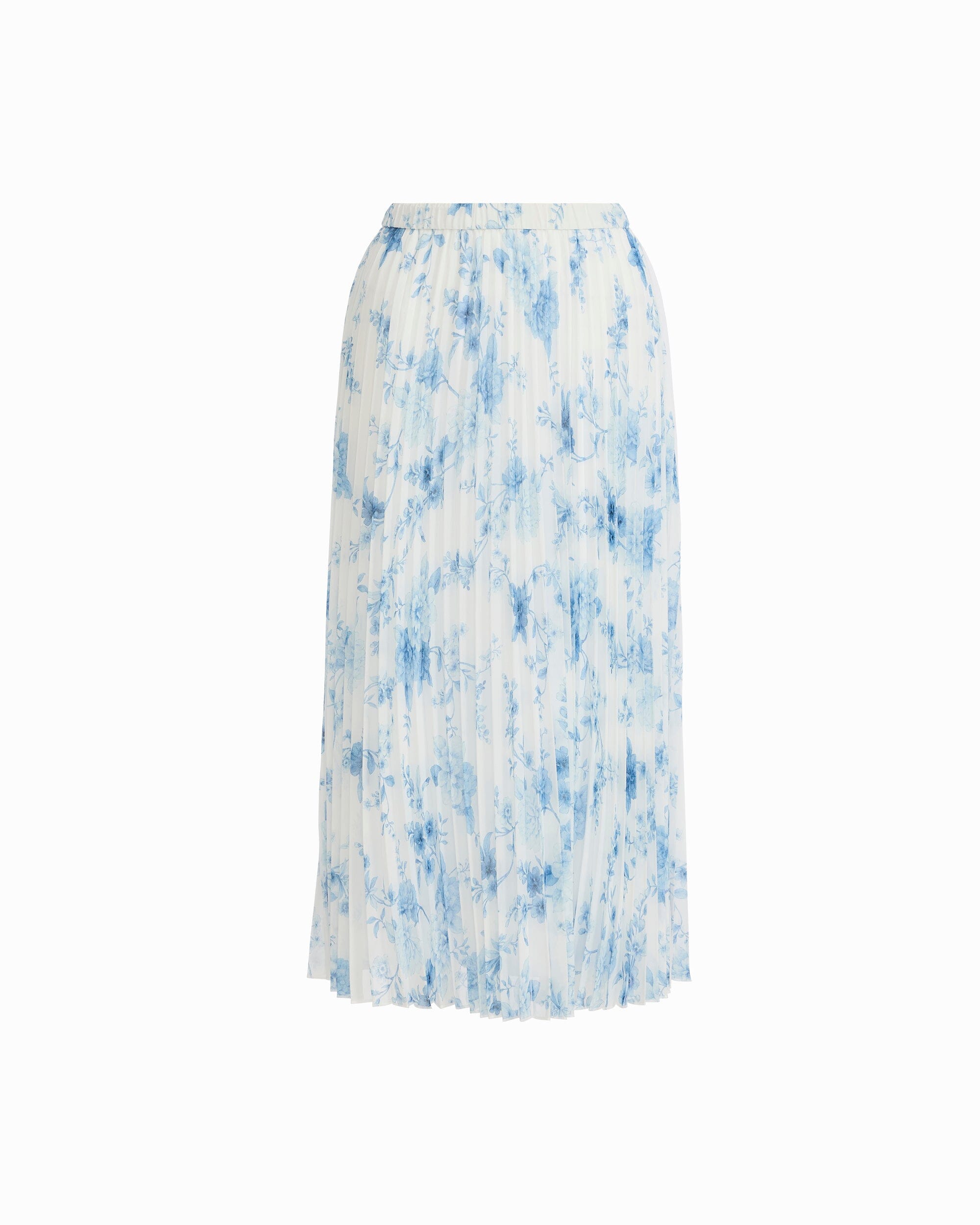 Anne Klein Pleated Lined Skirt