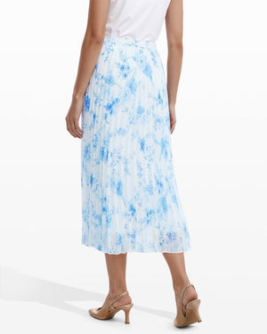 Anne Klein Pleated Lined Skirt
