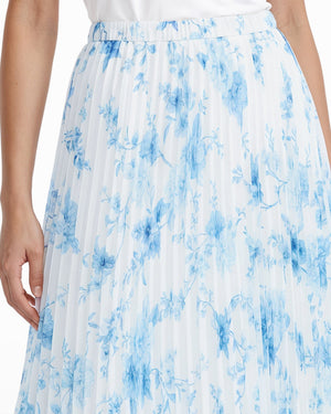 Anne Klein Pleated Lined Skirt
