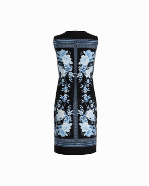 Anne Klein Jewel Neck Sheath Dress