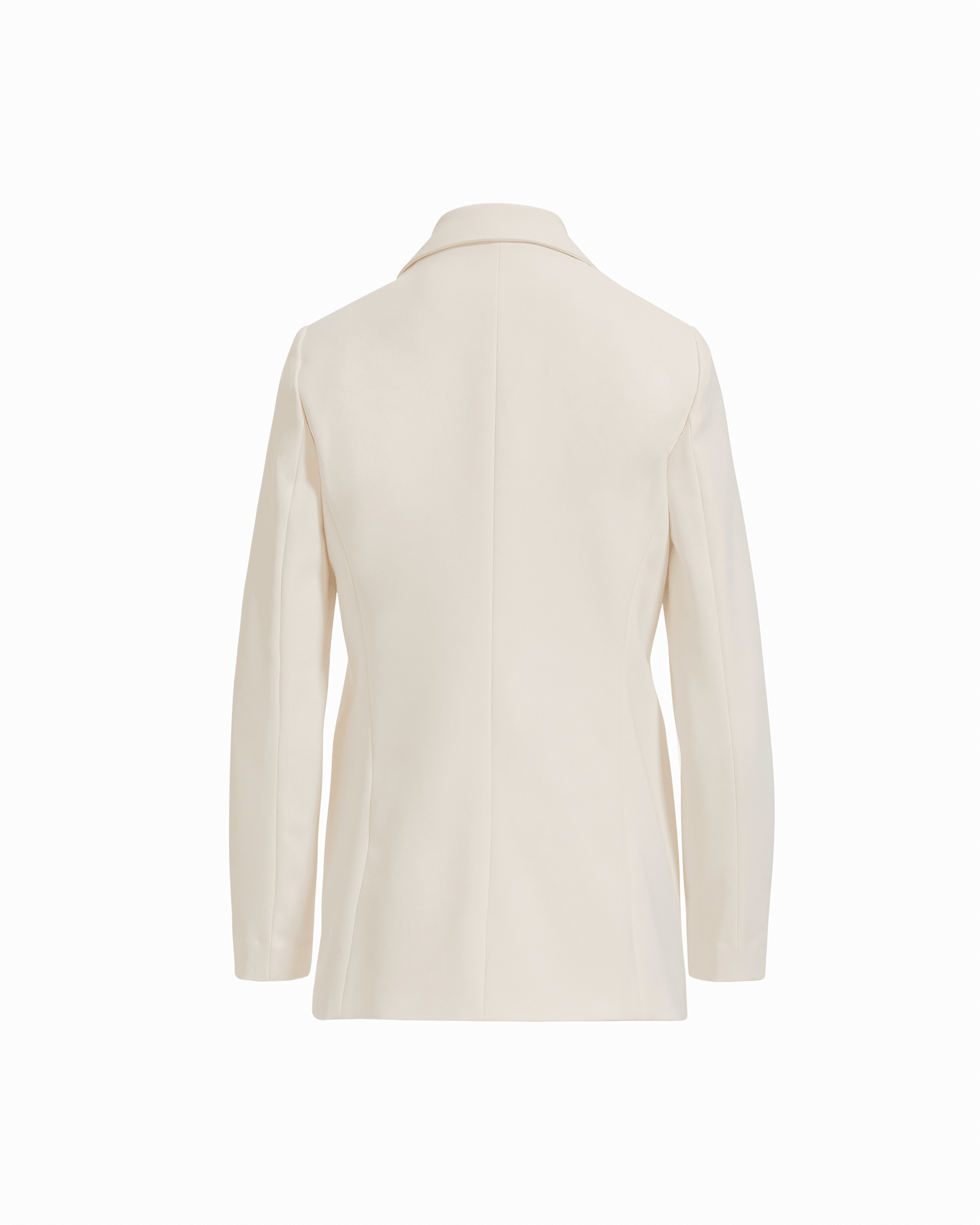 Anne Klein Open Front Notch Collar Jacket With Triple Flap Pockets