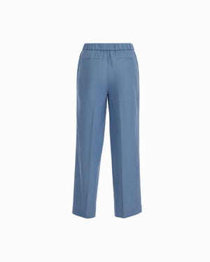 Anne Klein Straight Ankle Slash Pocket Pull-On Pants