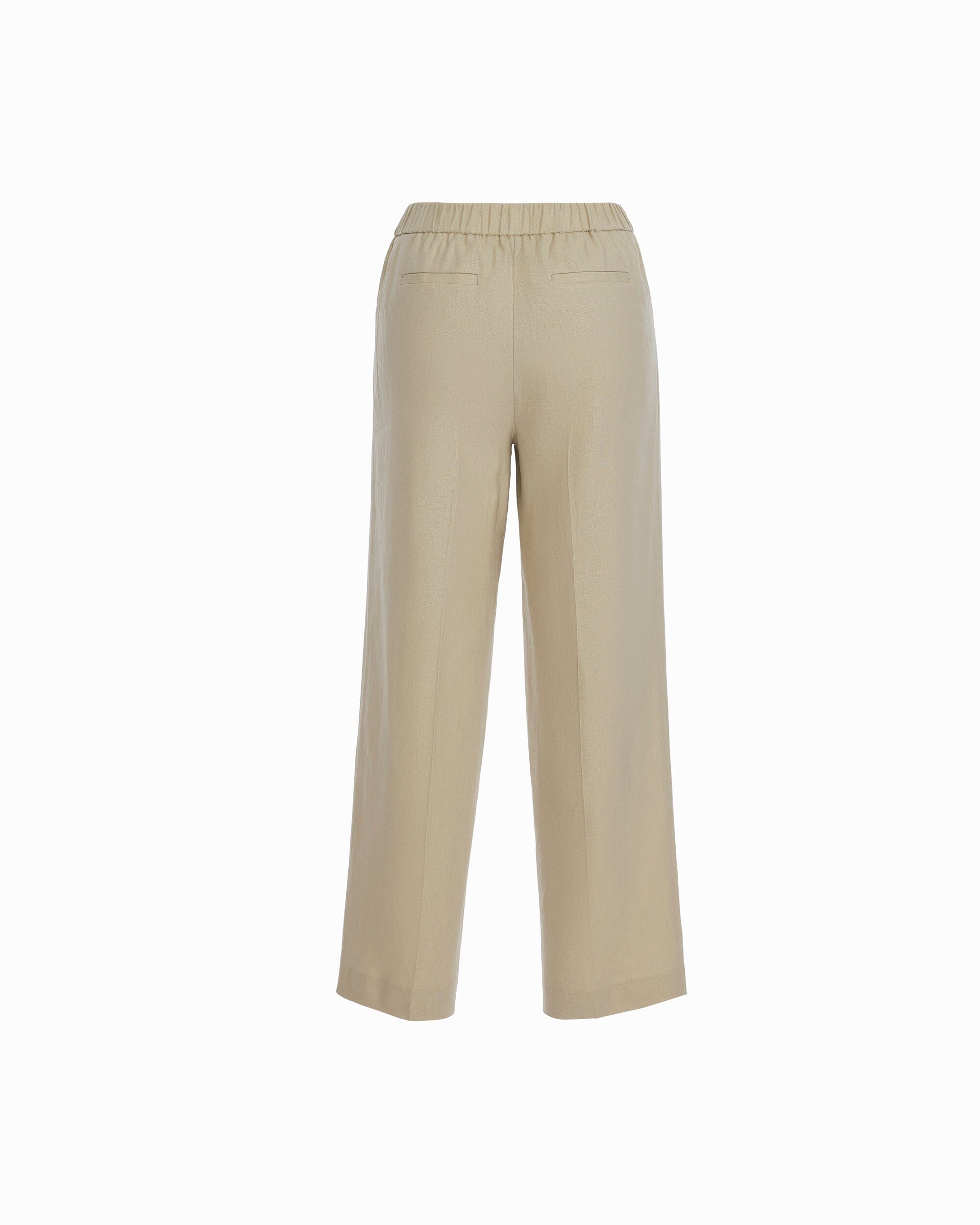 Anne Klein Straight Ankle Slash Pocket Pull-On Pants