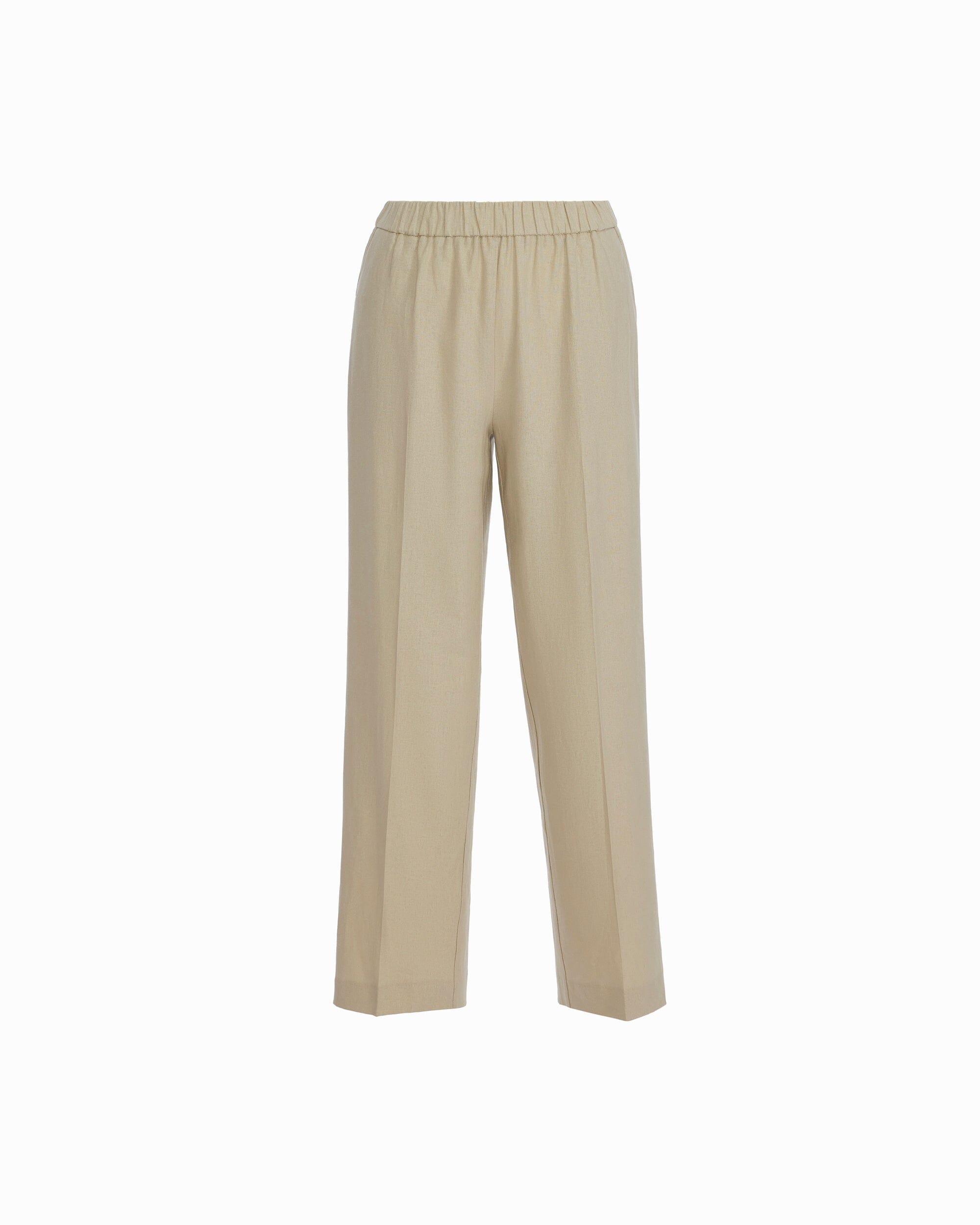 Anne Klein LT SANDSTONE Straight Ankle Slash Pocket Pull-On Pants
