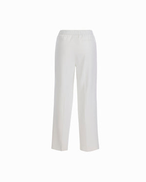 Anne Klein Straight Ankle Slash Pocket Lined Pull-On Pants