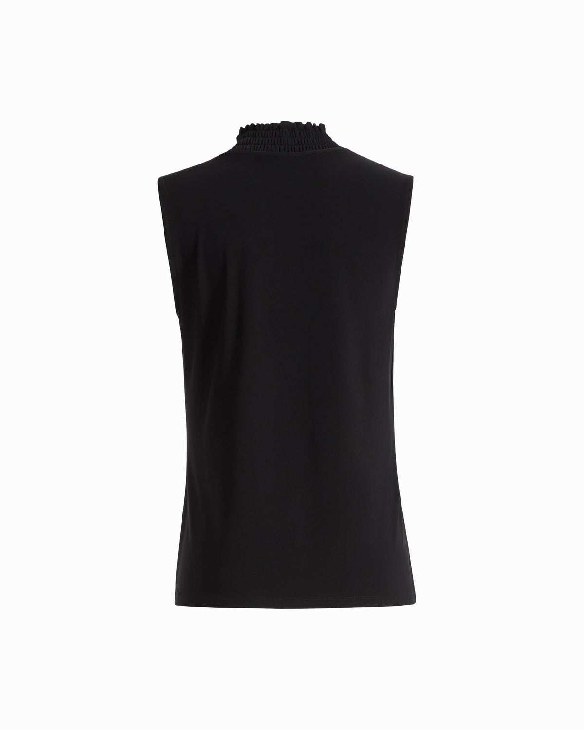 Anne Klein Smocked Neckline Sleeveless Top