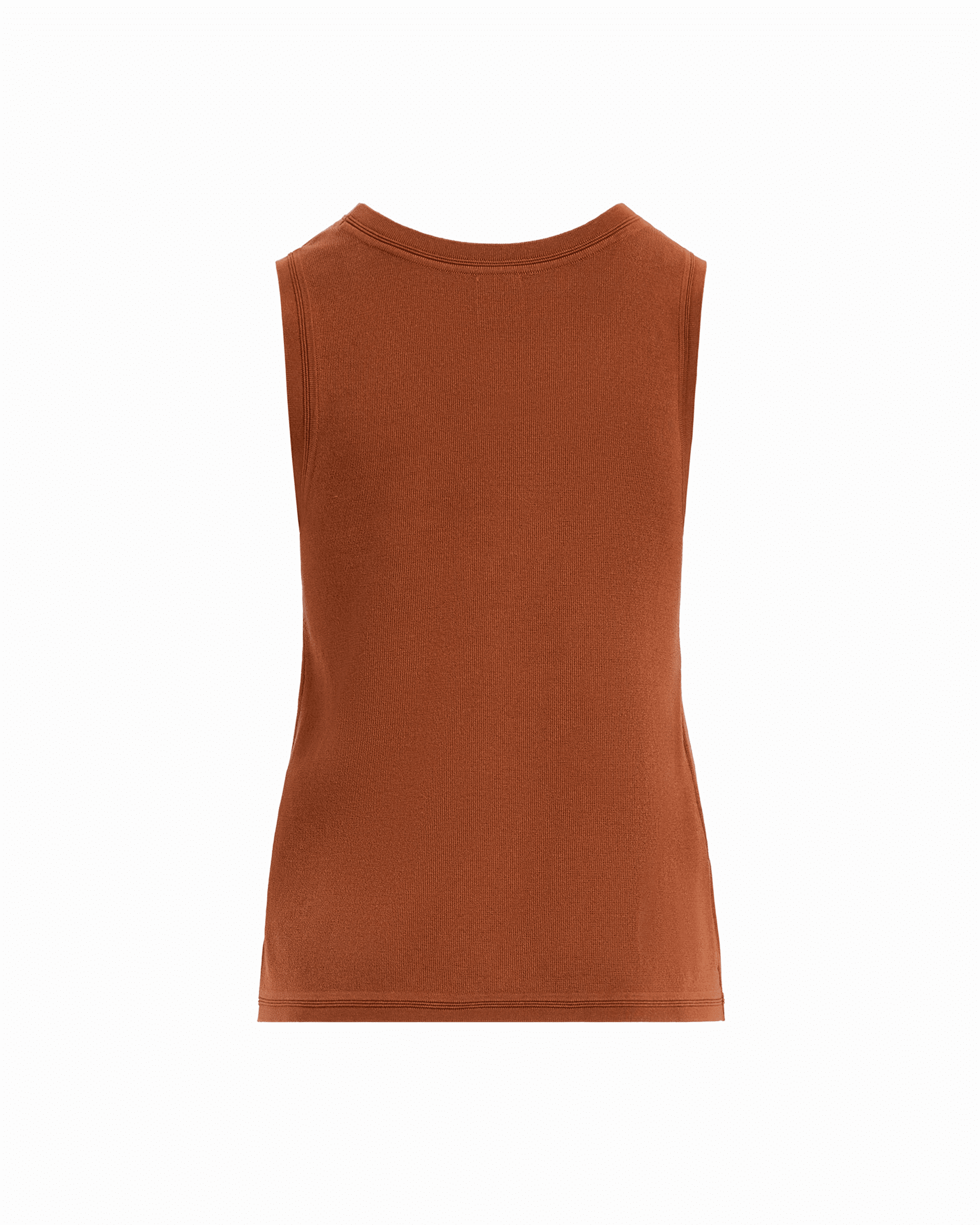 Scoop Neck Full Needle Knit Pullover Tank Apparel & Accessories Kasper