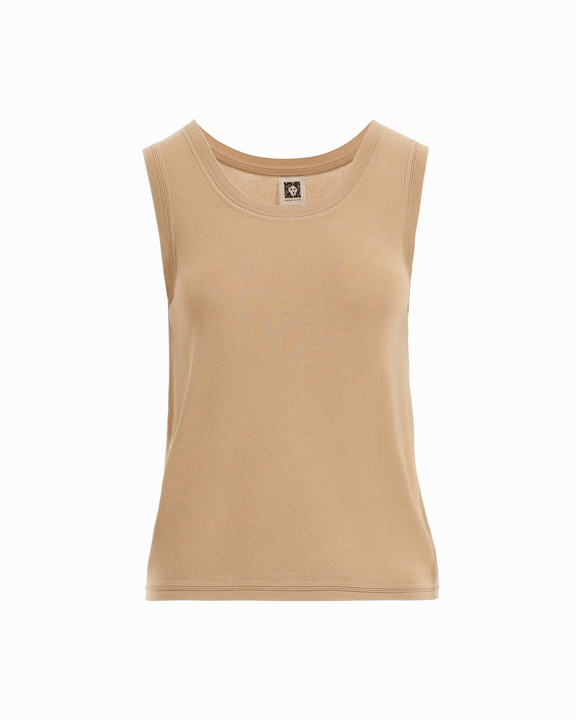 Scoop Neck Full Needle Knit Pullover Tank Apparel & Accessories Kasper
