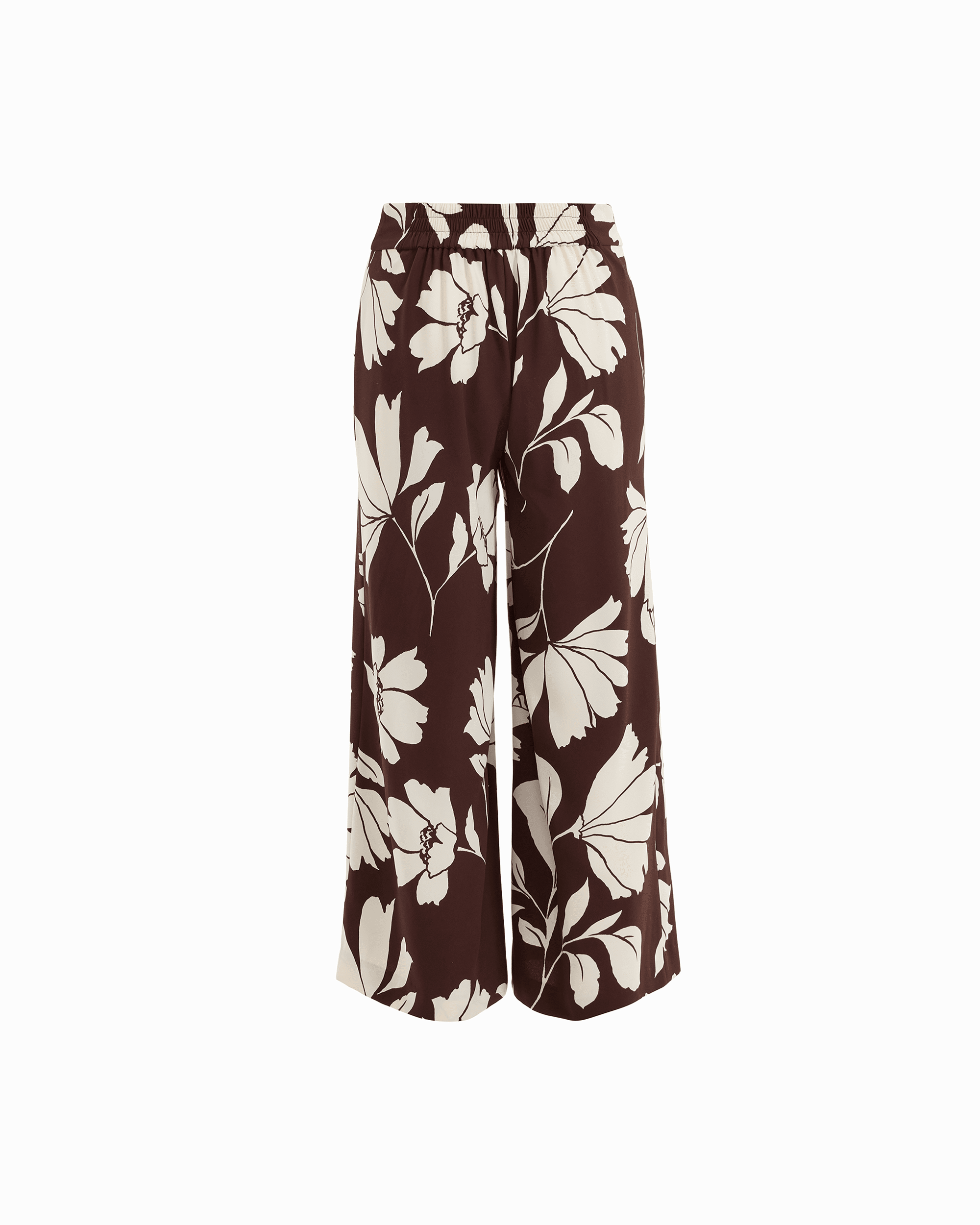 Anne Klein Petite Hardware-Trim Pull-On Crop Pants