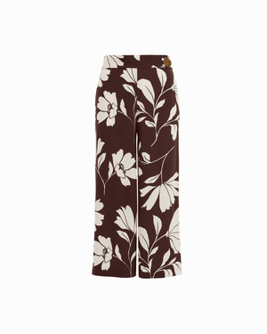 Anne Klein Plus Size Pull-On Crop Pant with Hardware