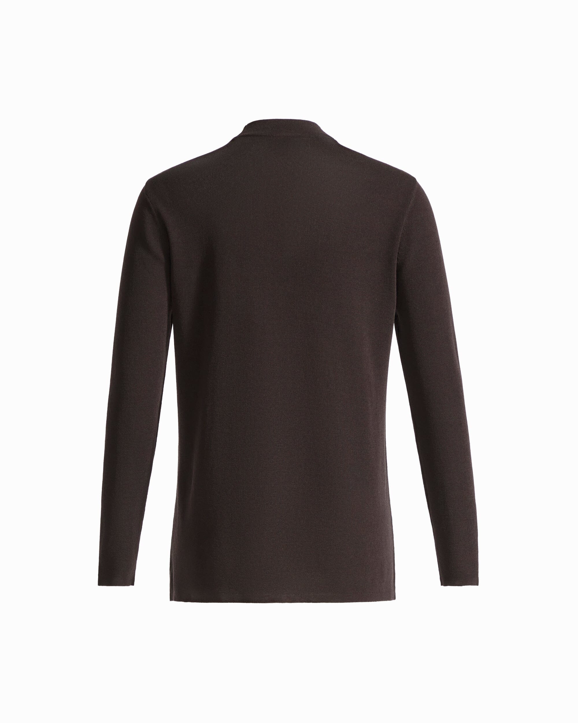 Anne Klein Long Sleeve V-Neck Cardigan with Kissing Front and Patch Pockets