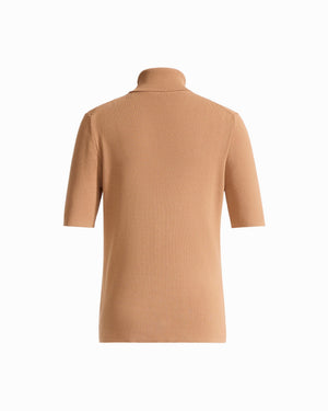Anne Klein Three-Quarter Sleeve Turtleneck Sweater