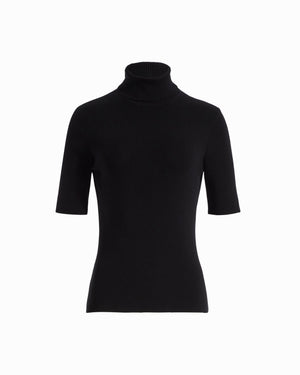 Plus Size Three-Quarter Sleeve Turtleneck Sweater Apparel & Accessories Kasper
