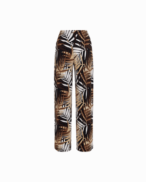 Anne Klein Plus Size Wide-Leg Palazzo Pant with Wide Waistband